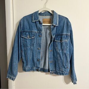 vintage denim jacket size large